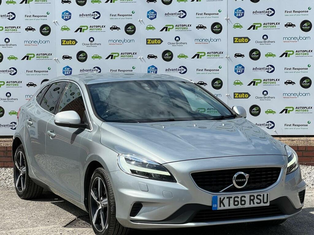 Volvo V40 Hatchback 2.0 D3 R-design Nav Plus Euro 6 Ss Silver #3