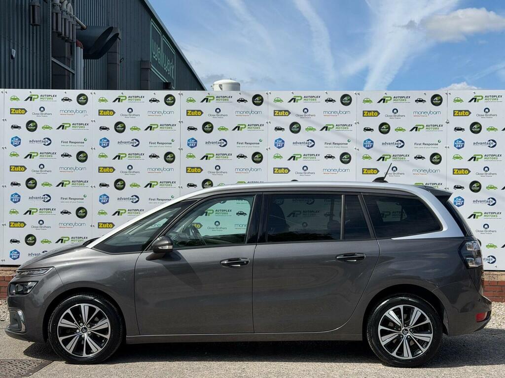 Citroen Grand C4 Picasso 1.6 Bluehdi Flair Eat6 Euro 6 Ss Grey #4