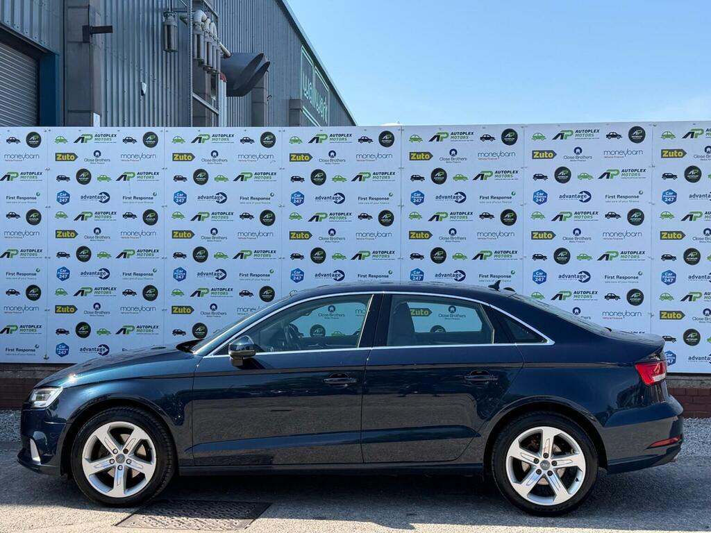 Audi A3 Saloon 1.6 Tdi Sport S Tronic Euro 6 Ss 20 HV67CJJ Blue #6