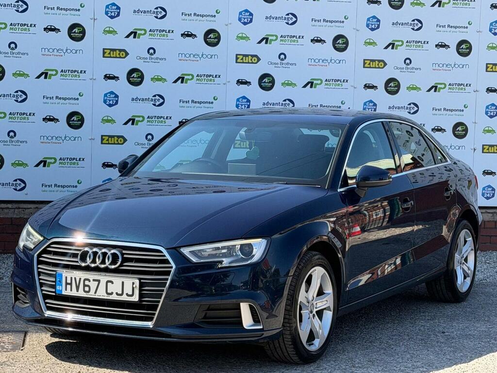 Audi A3 Saloon 1.6 Tdi Sport S Tronic Euro 6 Ss 20 HV67CJJ Blue #5