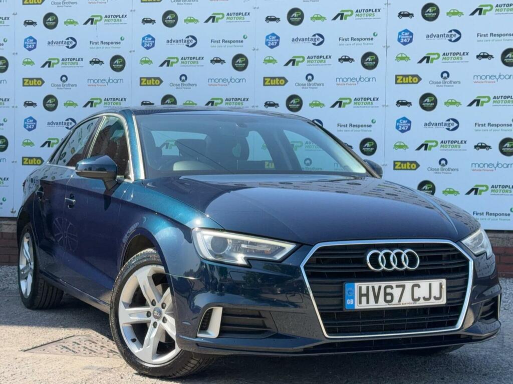 Audi A3 Saloon 1.6 Tdi Sport S Tronic Euro 6 Ss 20 HV67CJJ Blue #2