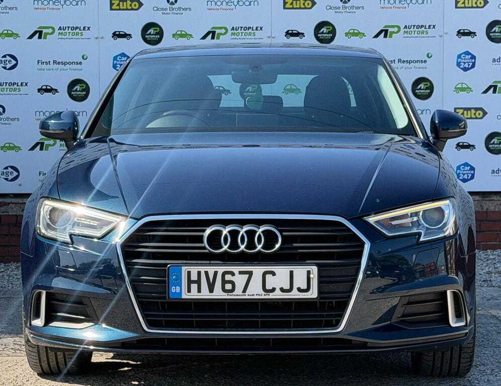 Audi A3 Saloon 1.6 Tdi Sport S Tronic Euro 6 Ss 20 HV67CJJ Blue #4