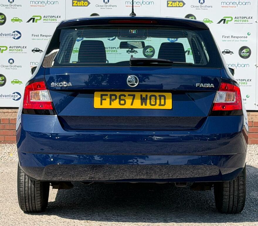 Skoda Fabia 1.0 S Euro 6 Ss Blue #3