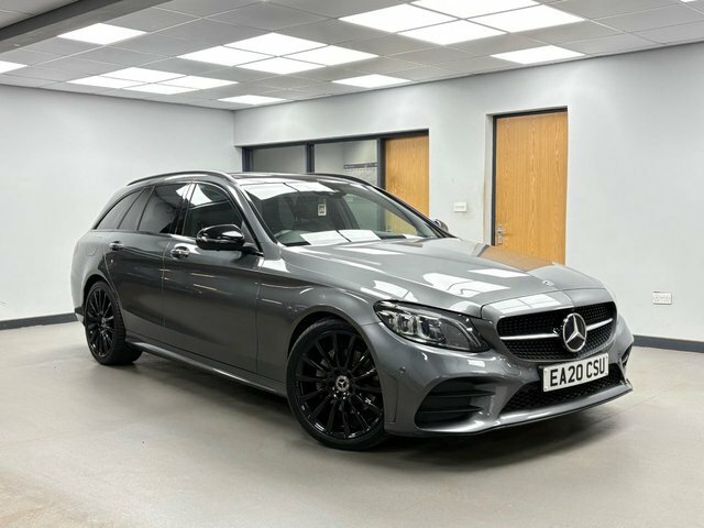 Mercedes-Benz C Class 2.0 C220d Amg Line Edition Premium Plus Estate 5 Grey