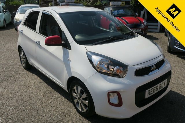 Kia Picanto 2016 1.0 Ecodynamics Se Hatchback Manua White