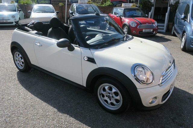 Mini Convertible 2013 1.6 One Convertible Euro 6 White