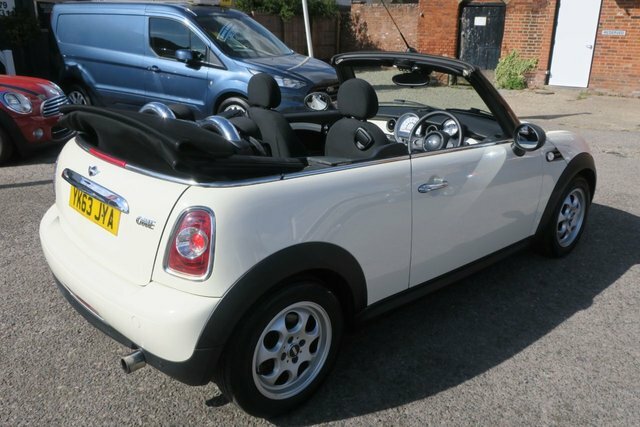 Mini Convertible 2013 1.6 One Convertible Euro 6 White #3