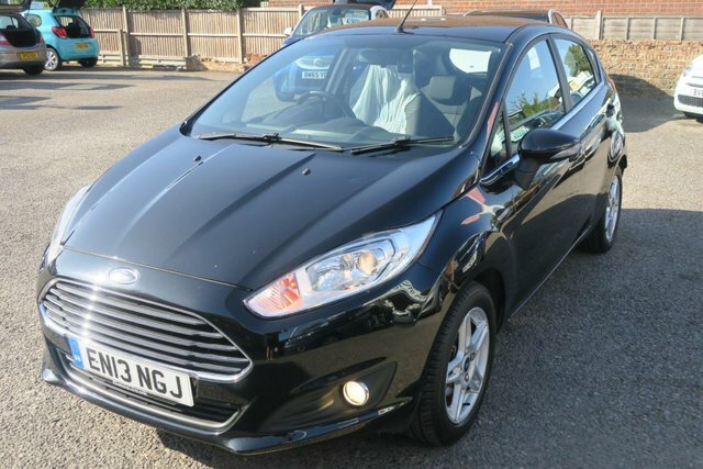 Ford Fiesta 2013 1.6 Zetec Hatchback Powershift Eur Black #4