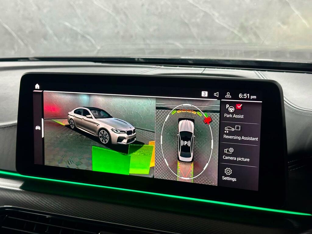 BMW M5 Saloon 4.4I V8 Competition Steptronic Xdrive Euro Silver #26