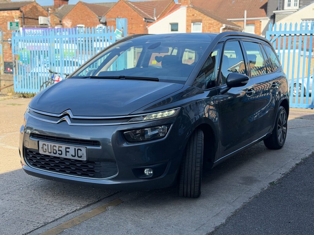 Citroen Grand C4 Picasso 1.6 Bluehdi Vtr Mpv Eat6 Euro 6 Ss Grey #5