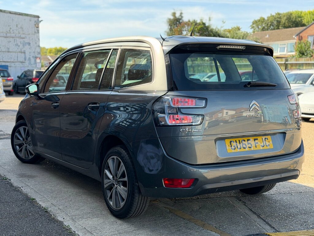 Citroen Grand C4 Picasso 1.6 Bluehdi Vtr Mpv Eat6 Euro 6 Ss Grey #6