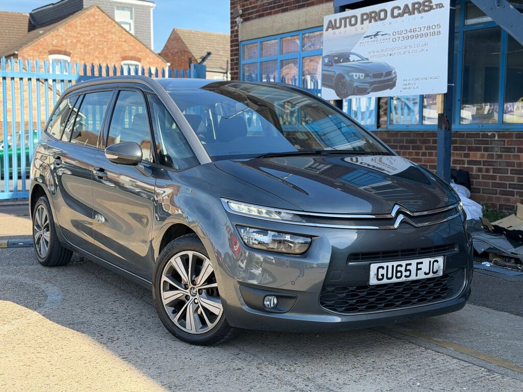 Citroen Grand C4 Picasso 1.6 Bluehdi Vtr Mpv Eat6 Euro 6 Ss Grey