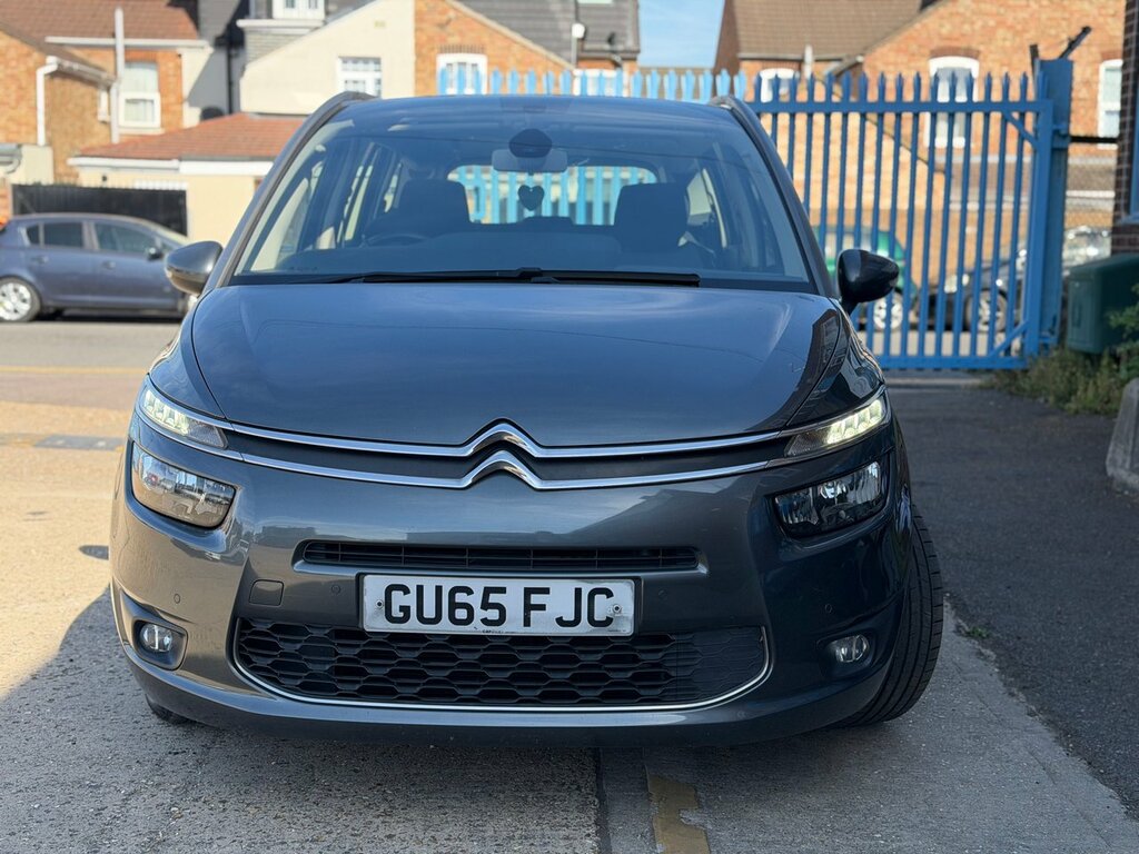 Citroen Grand C4 Picasso 1.6 Bluehdi Vtr Mpv Eat6 Euro 6 Ss Grey #2