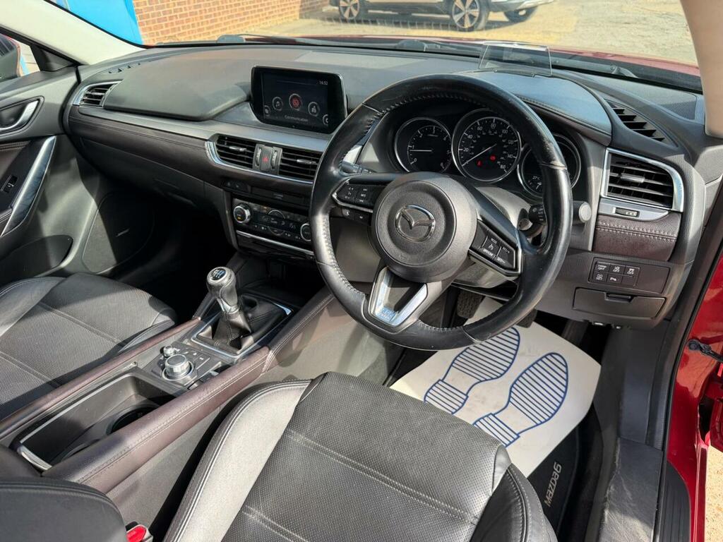 Mazda 6 2.2 Sport Nav Estate Car Only 30 Road Tax 4 Silver #21