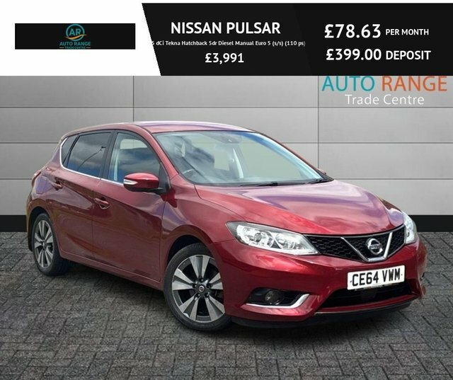 Nissan Pulsar Dci Tekna Hatchback Red