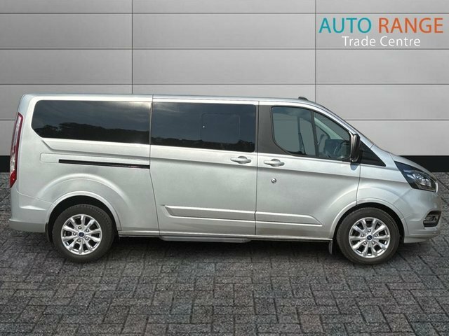 Ford Tourneo Custom 320 Ecoblue Titanium Minibus Silver #6