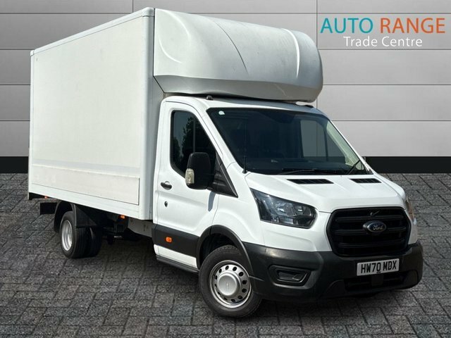 Ford Transit Custom 350 Ecoblue Leader Chassis White