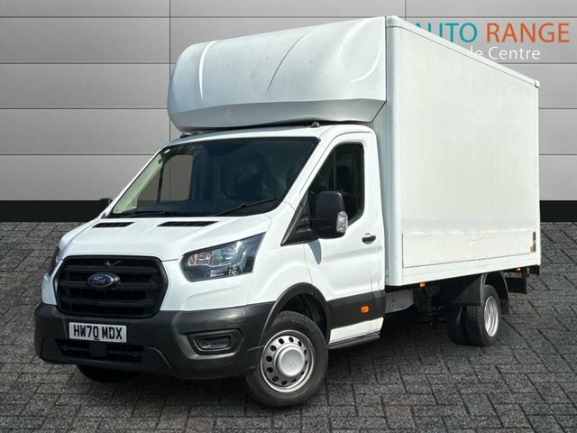 Ford Transit Custom 350 Ecoblue Leader Chassis White #2