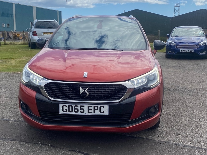 DS DS 4 Crossback Bluehdi Orange #2