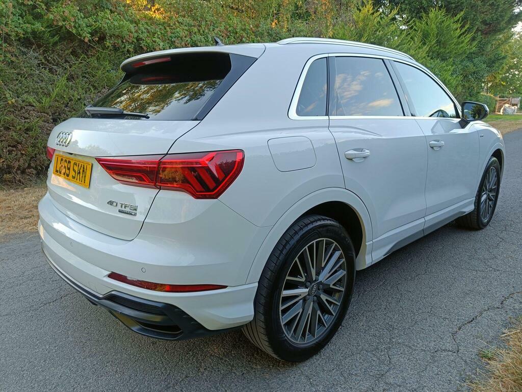Audi Q3 2.0 Tfsi 40 S Line S Tronic Quattro Euro 6 S S White #4