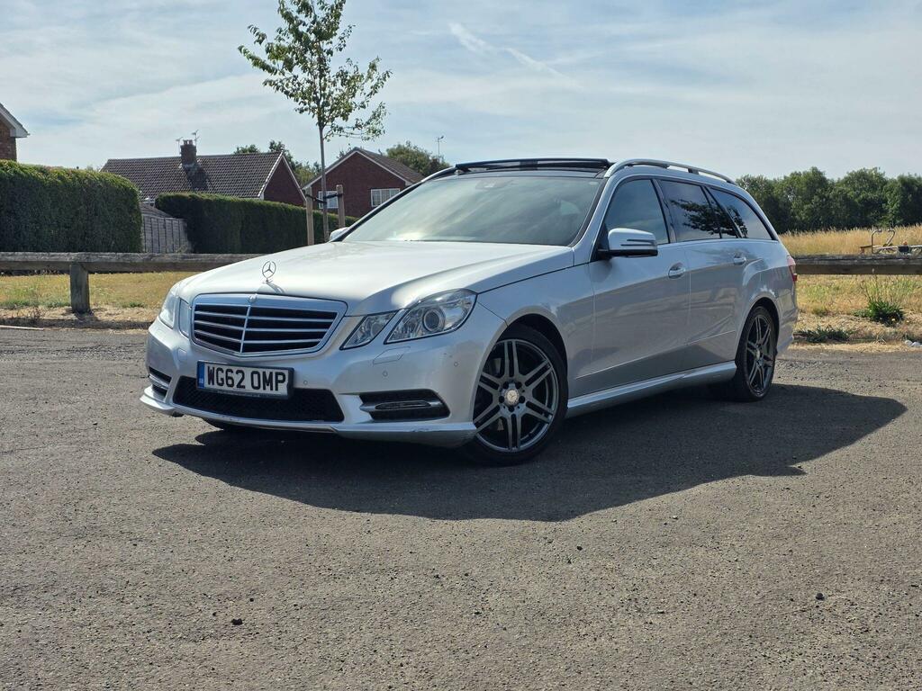 Mercedes-Benz E Class Sport Silver #2