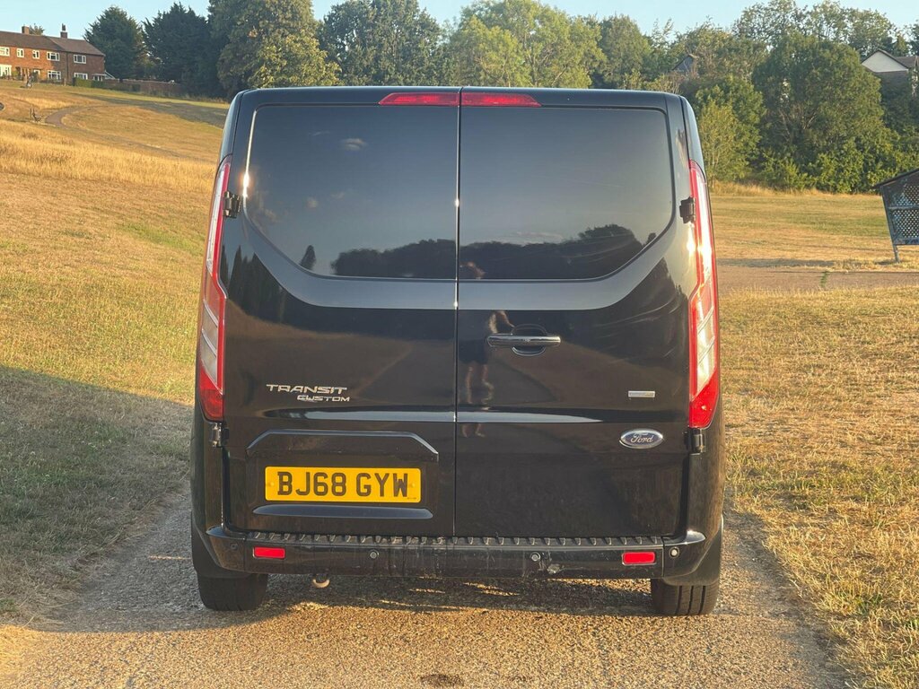 Ford Transit Custom 2.0 300 Ecoblue Limited L2 H1 Euro 6 Black #5