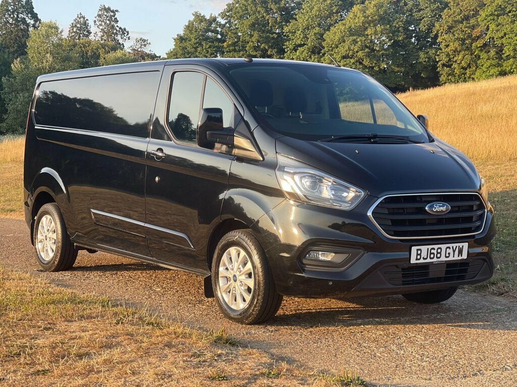 Ford Transit Custom 2.0 300 Ecoblue Limited L2 H1 Euro 6 Black #2