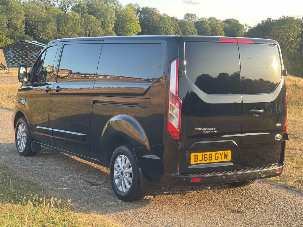 Ford Transit Custom 2.0 300 Ecoblue Limited L2 H1 Euro 6 Black #6
