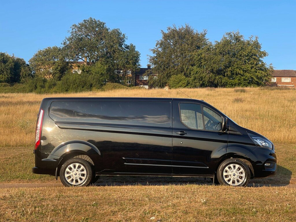 Ford Transit Custom 2.0 300 Ecoblue Limited L2 H1 Euro 6 Black #3