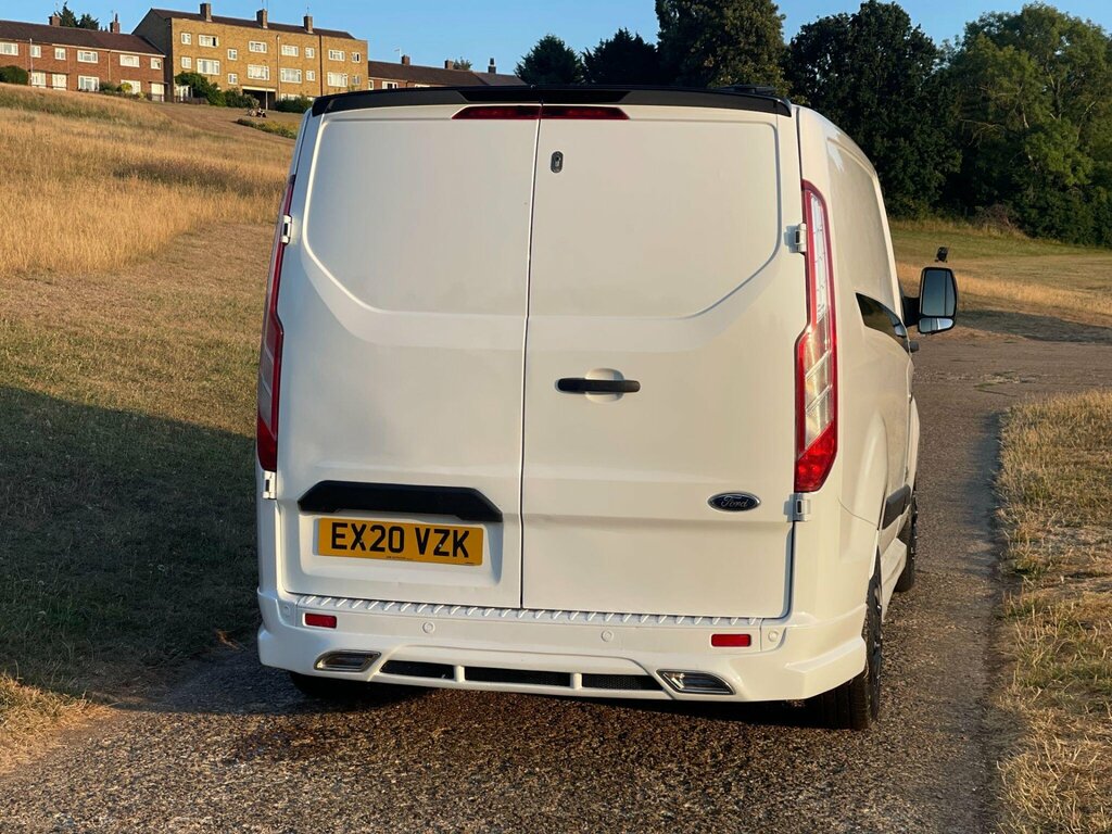 Ford Transit Custom 2.0 280 Ecoblue Leader L1 H1 Euro 6 Ss White #4