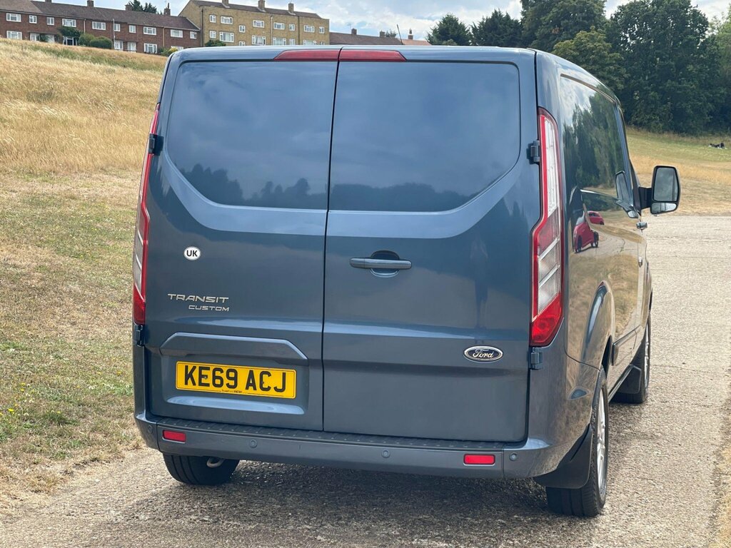 Ford Transit Custom 2.0 280 Ecoblue Limited L1 H1 Euro 6 Blue #4