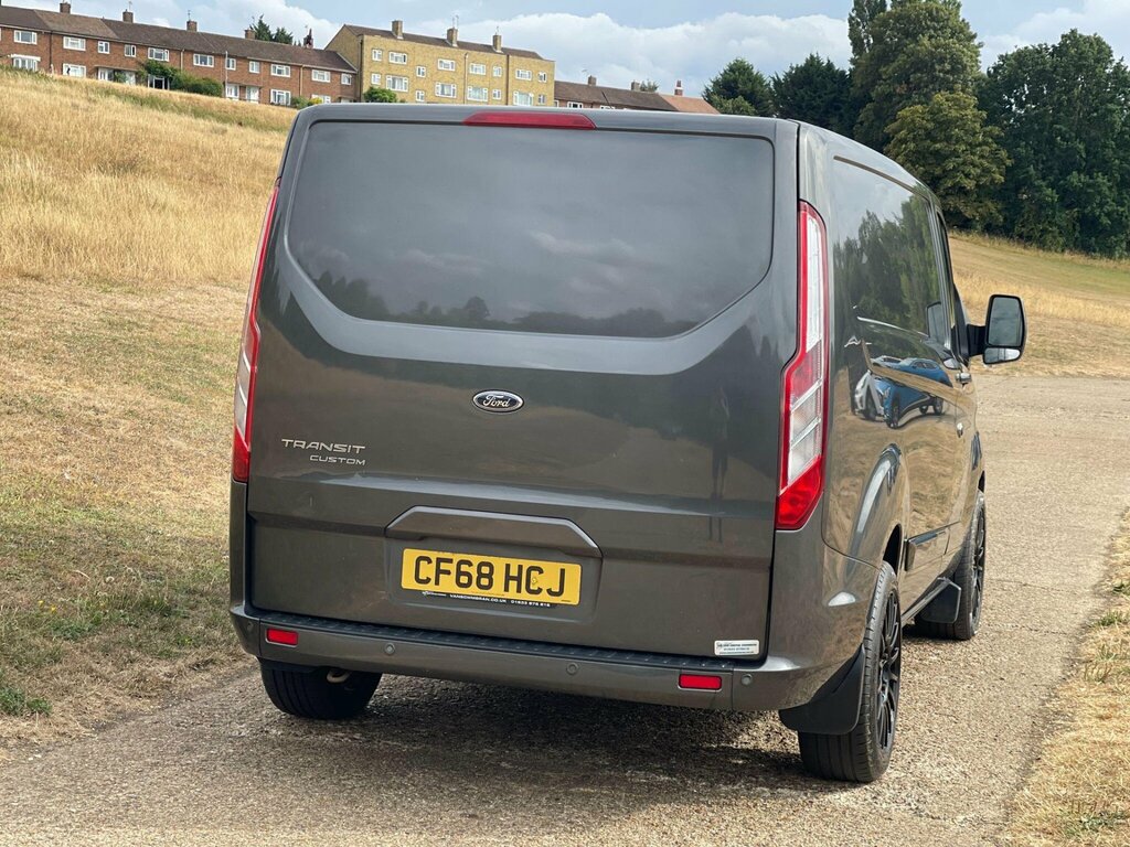 Ford Transit Custom 2.0 280 Ecoblue Limited L1 H1 Euro 6 CF68HCJ Grey #4
