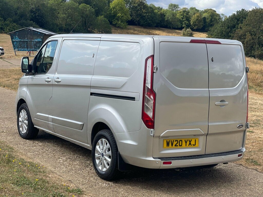 Ford Transit Custom 2.0 300 Ecoblue Limited L1 H1 Euro 6 Ss WV20YXJ Silver #6