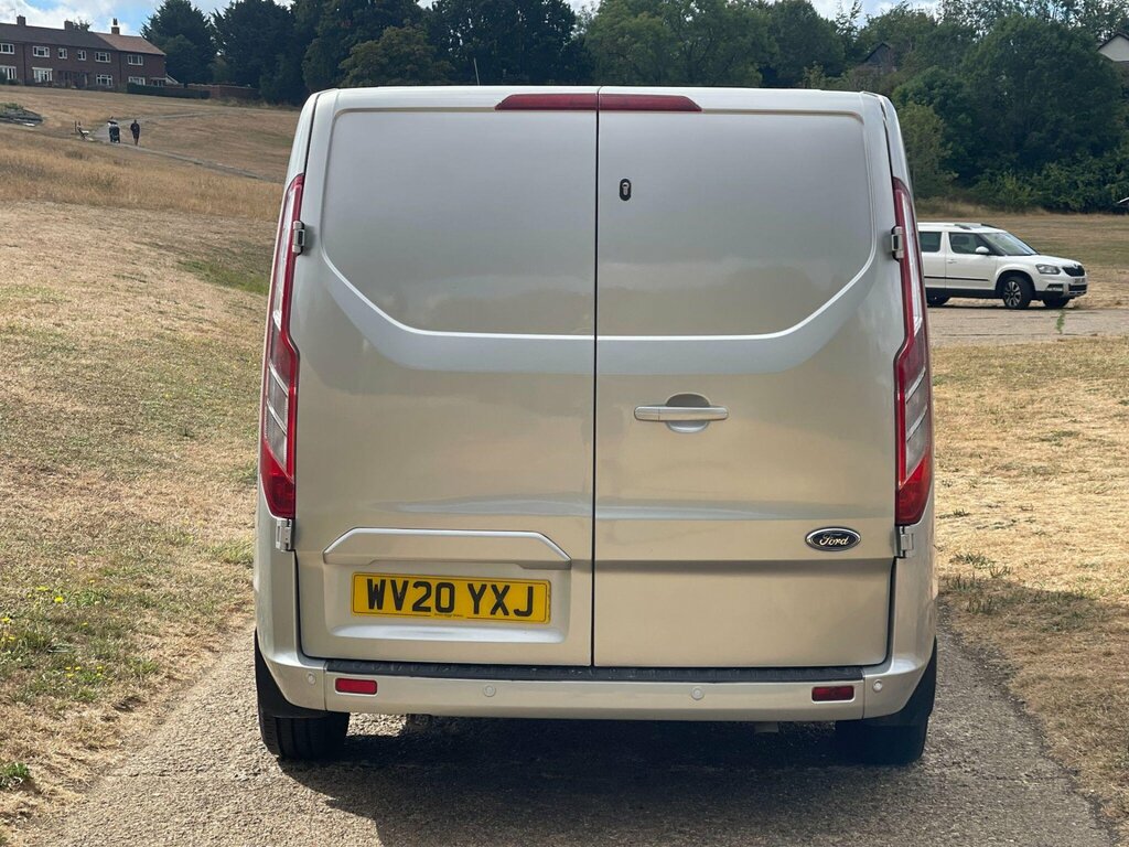 Ford Transit Custom 2.0 300 Ecoblue Limited L1 H1 Euro 6 Ss WV20YXJ Silver #5