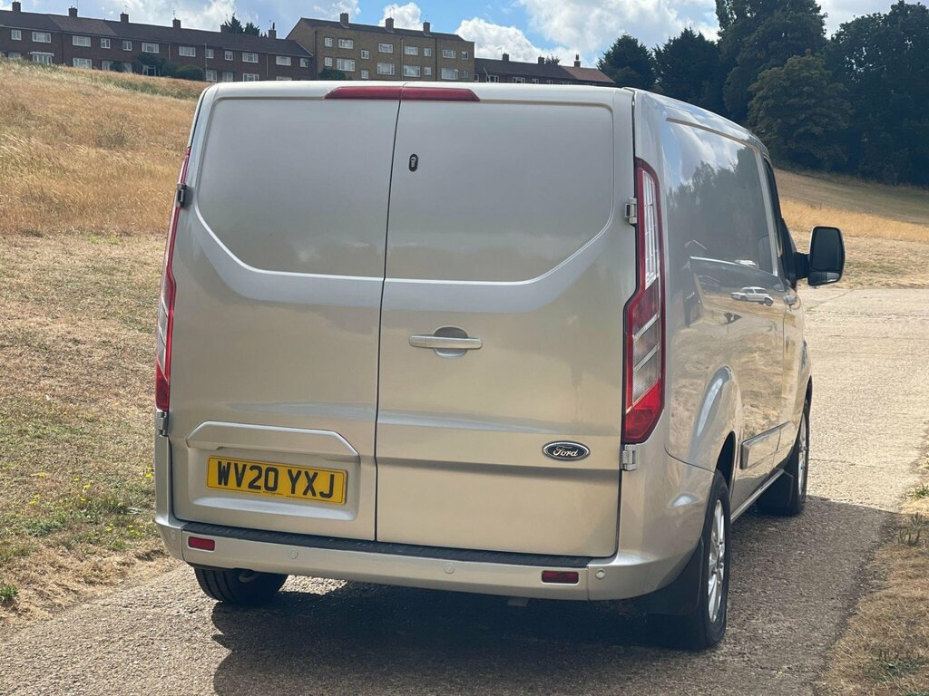 Ford Transit Custom 2.0 300 Ecoblue Limited L1 H1 Euro 6 Ss WV20YXJ Silver #4