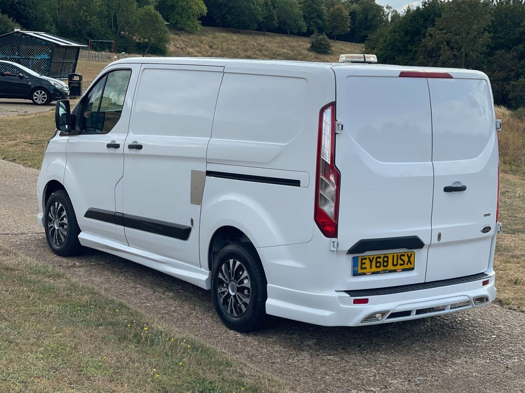 Ford Transit Custom 2.0 300 Ecoblue L1 H1 Euro 6 EY68USX White #6