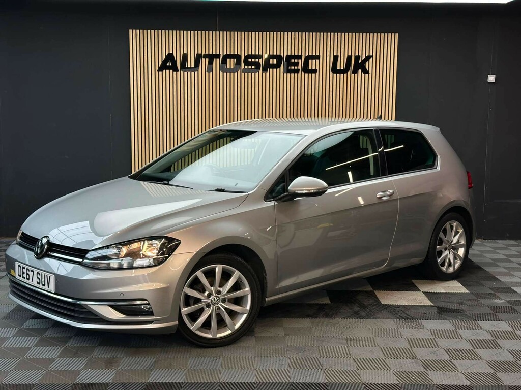Volkswagen Golf 2.0 Tdi Gt Hatchback Euro 6 Ss Silver #2