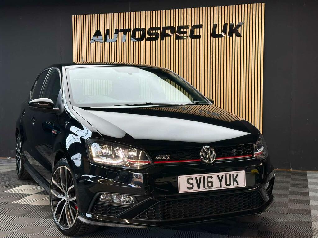 Volkswagen Polo Hatchback 1.8 Tsi Bluemotion Tech Gti Hatchback Black #2