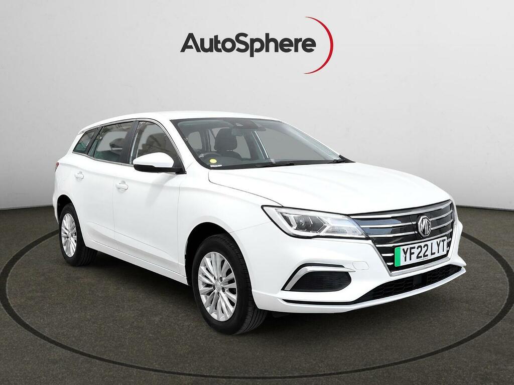 MG MG5 Estate White
