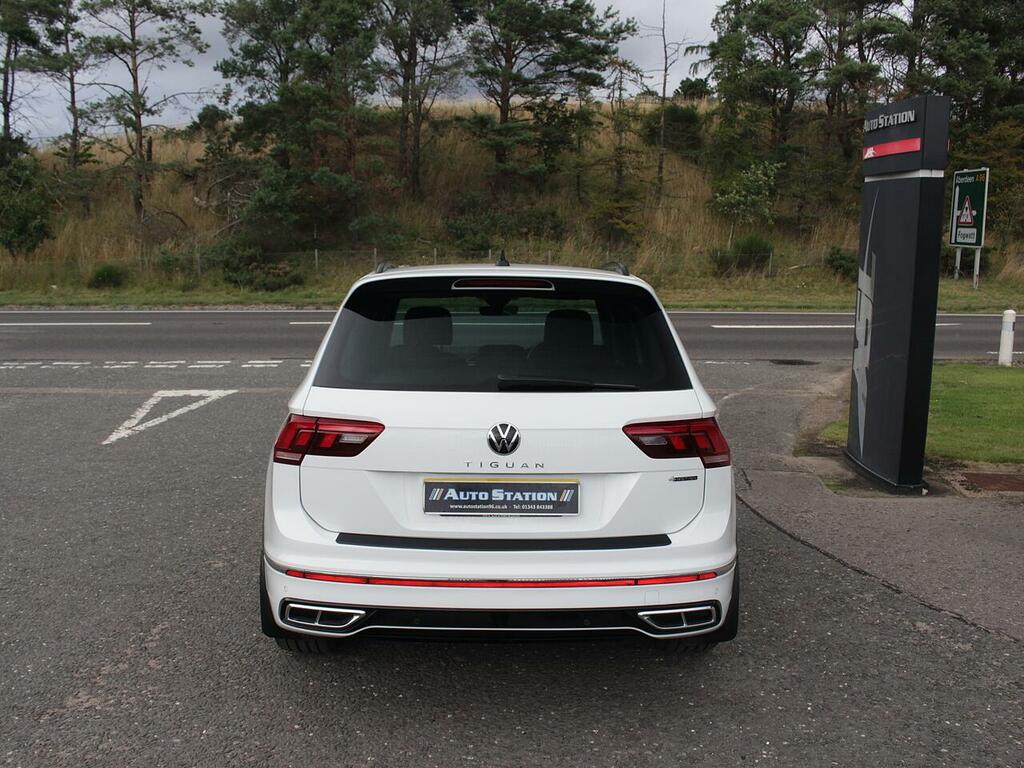 Volkswagen Tiguan R-line White #4