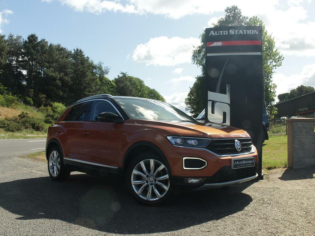 Volkswagen T-Roc Sel Orange #5