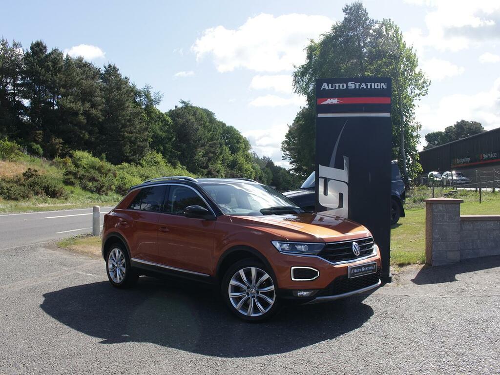 Volkswagen T-Roc Sel Orange