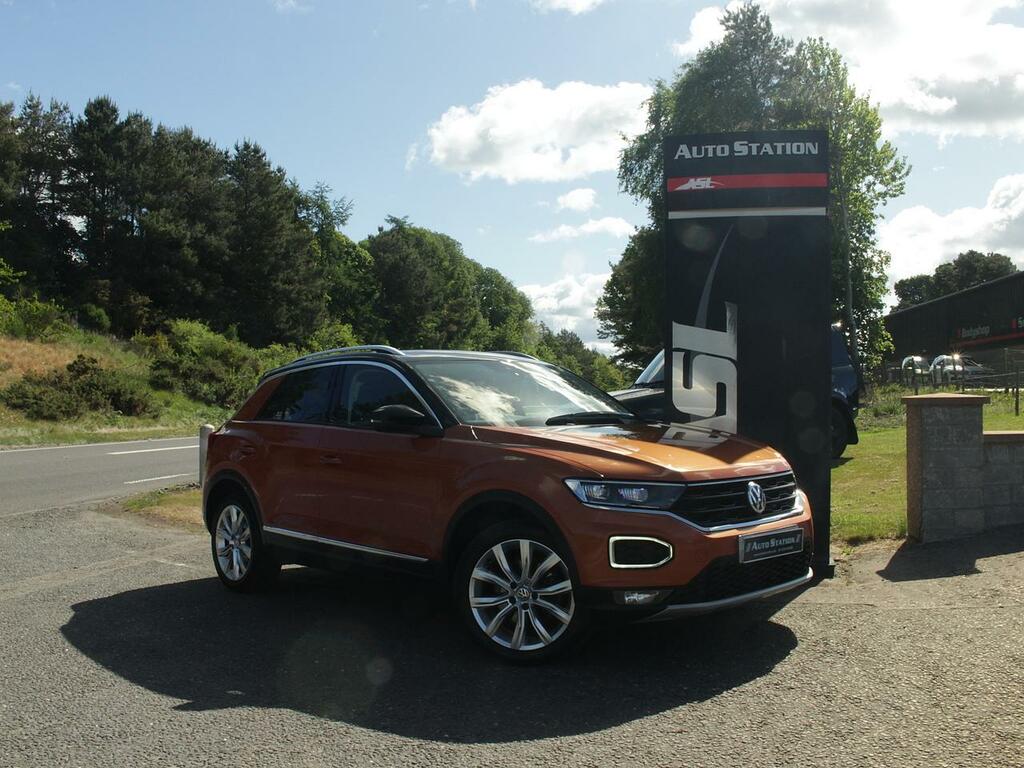 Volkswagen T-Roc Sel Orange #4