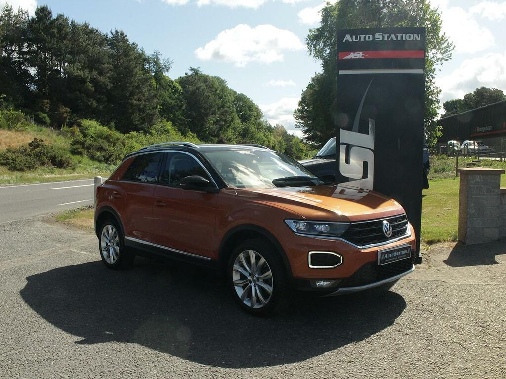Volkswagen T-Roc Sel Orange #6