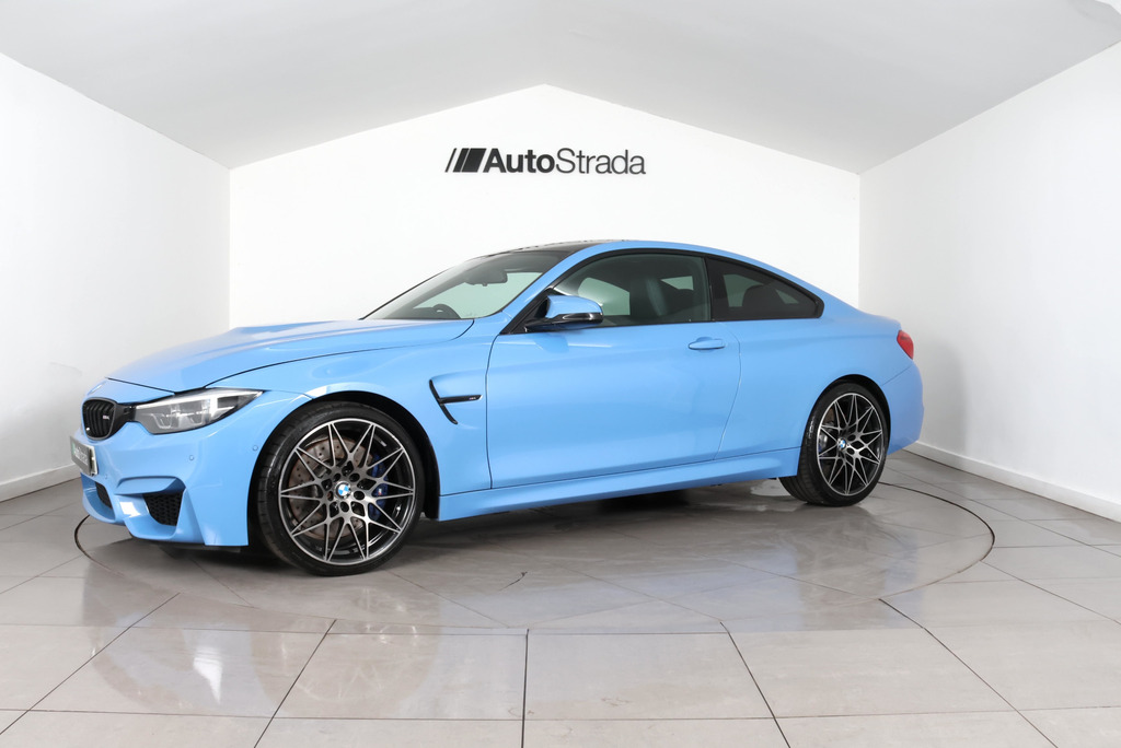 BMW M4 3.0 Competition Coupe Blue #4