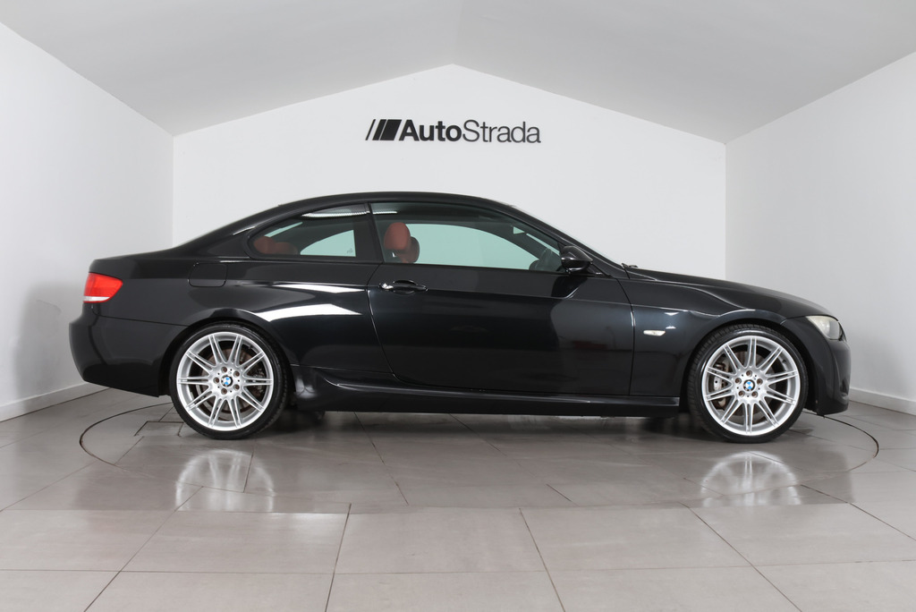 BMW 3 Series 330I M Sport Coupe Black #4