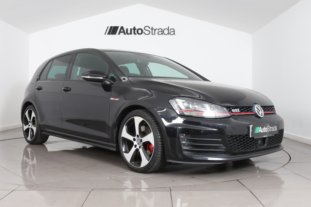 Volkswagen Golf Gti Black #3