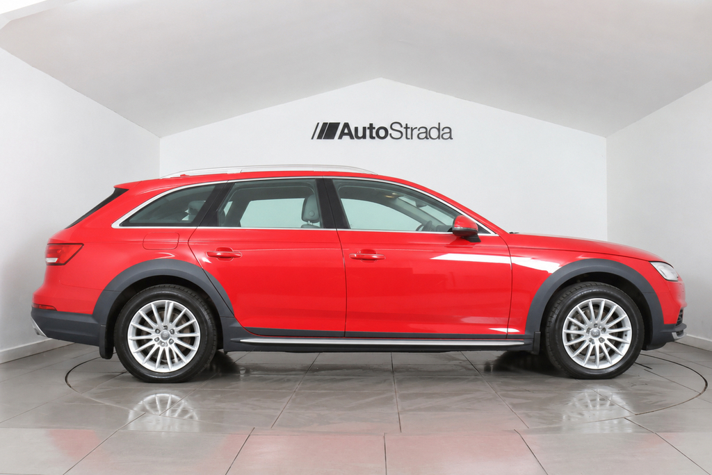Audi A4 Allroad 2.0 Tdi Quattro Red #4