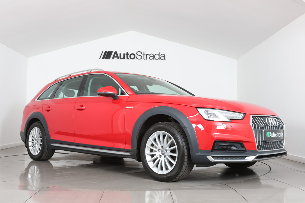 Audi A4 Allroad 2.0 Tdi Quattro Red #3
