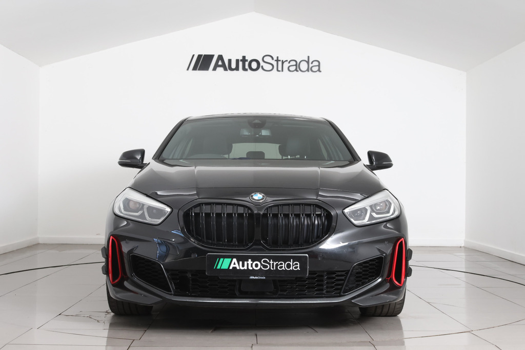 BMW 1 Series 128Ti Hatchback FV70XZZ Black #2